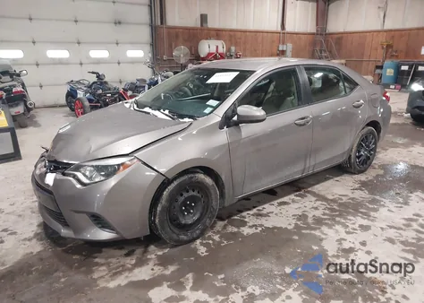 2015 Toyota Corolla Le from USA, damaged, VIN 5YFBURHE8FP329271